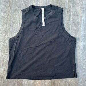 Classic Fit Cotton Blend Tank Top — Size 8